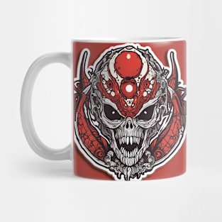 Alien Skull Crusher Mug